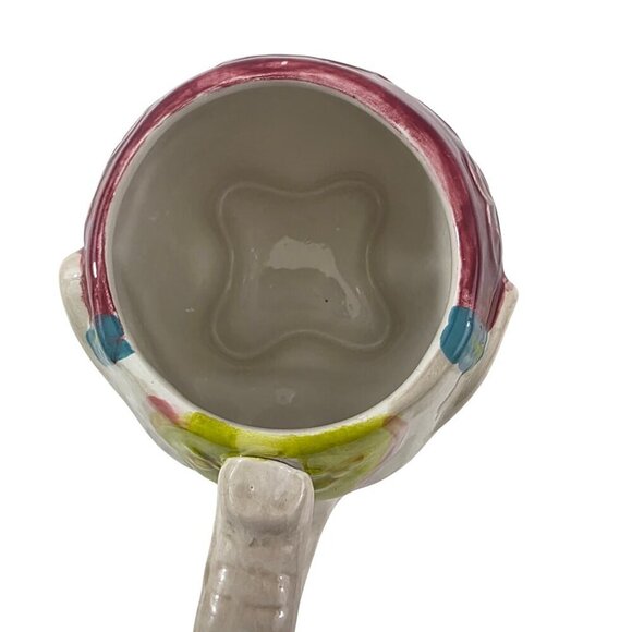 Pier 1 Imports Hand Painted Dolomite 14 Oz Elephant Mug - Picture 8 of 15